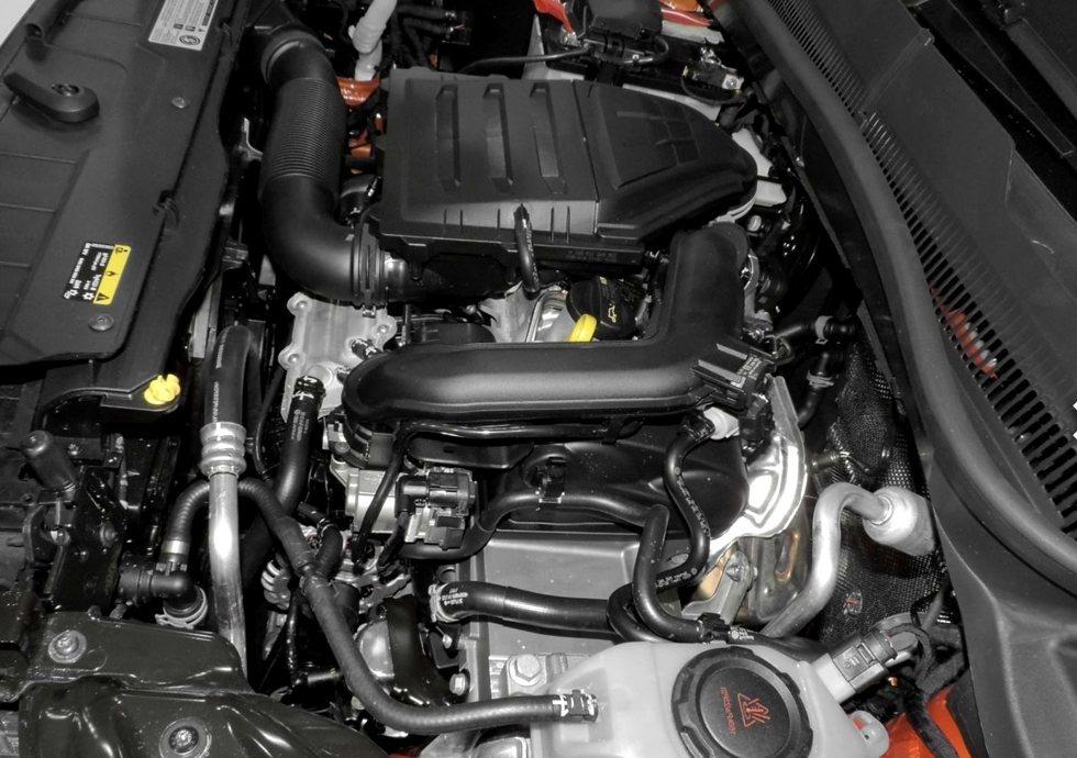 Intake and sensor layout traced during a Westminster diagnosis